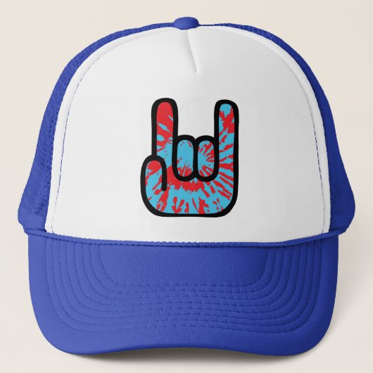 Rockin Hippie Truckerkappe (Vorderseite)