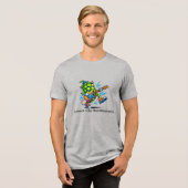 Rockin' Hop Tri-Blend Shirt (Vorderseite voll)