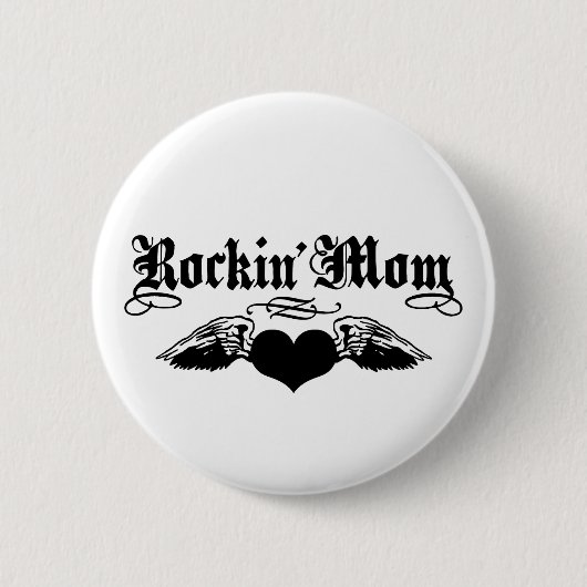 Rockin-Mama Button (Vorderseite)