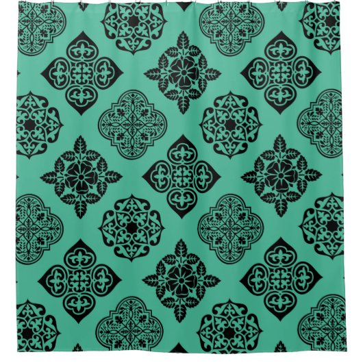 ROCKIN' MOROCCAN DUSCHVORHANG (Vorderseite)