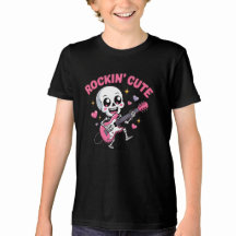 Rockin’ Niedliches Skelett Kids T - Shirt