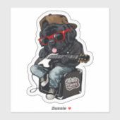 Rockin' Notta Bear Aufkleber (Blatt)