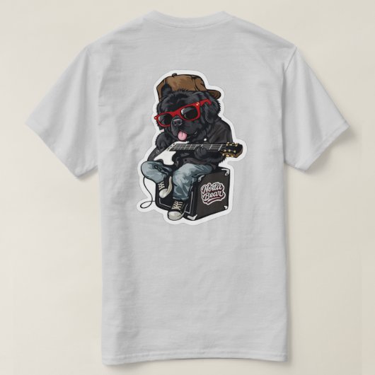 Rockin' Notta Bear T-Shirt (Design Rückseite)