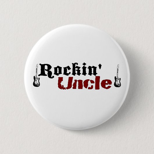 Rockin Onkel Button (Vorderseite)