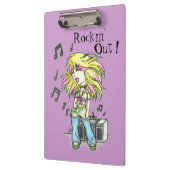 Rockin-Out-Zwischenablage Klemmbrett (Links)