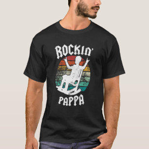 Rockin' Pappa Rocking Chair Opa Vintag Concer T-Shirt