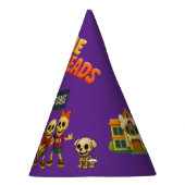 Rockin’ Party Hat – The Skellytones Edition! Partyhütchen (Rechts)