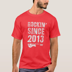 Rockin' Phantastisch Seit 2013 Rockstar 9th Birthd T-Shirt