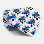 Rockin' Polar Bear mit Gitarre Krawatte (Gerollt)