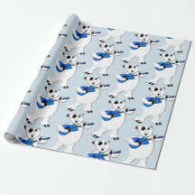 Rockin' Polar Bear Wrapping Paper