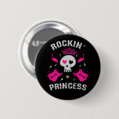 Rockin' Princess Button (Vorne & Hinten)