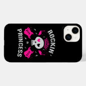 Rockin' Princess Case-Mate iPhone Hülle (Rückseite (Horizontal))