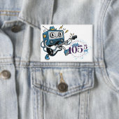 Rockin' Radio Charakter Pin Button (Insitu)