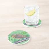 Rockin Robin Getränkeuntersetzer (Seite)