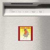 Rockin Robin Kühlschrankmagnet (In Situ (Geschirrspüler))