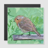 Rockin Robin Magnetkarte (Vorne/Hinten)