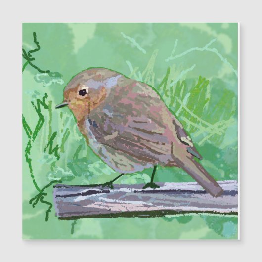 Rockin Robin Magnetkarte (Vorderseite)