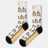 Rockin Robin Vogel Socken (Linkes Detail)