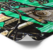 Rockin Roos Print Poster (Ecke)