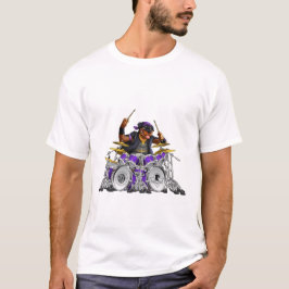Rockin Rottie Schlagzeuger T-Shirt