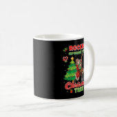 Rockin rund um den Weihnachtsbaum Santa Rock Playi Kaffeetasse (VorderseiteRechts)