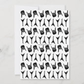 Rockin Santa Guitar Heavy Metal Weihnachten (Rückseite)