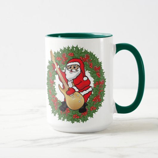 Rockin' Santa Skull Tasse (Rechts)