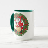 Rockin' Santa Skull Tasse (Vorderseite Links)