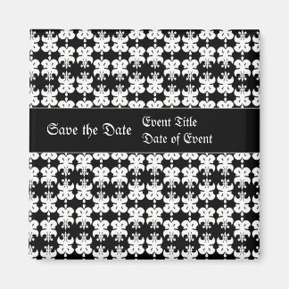 Rockin Save the Date Magnet