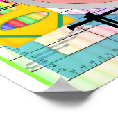 Rockin' School Teacher - SRF Poster (Ecke)