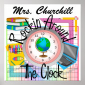 Rockin' School Teacher - SRF Poster (Vorne)