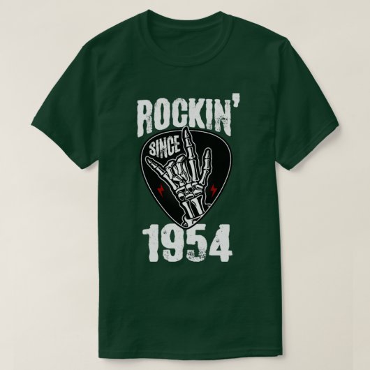 Rockin seit 1954 T-Shirt (Design vorne)