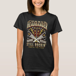 Rockin´ Seit 1960 Vintager 60er Geborener Headbang T-Shirt
