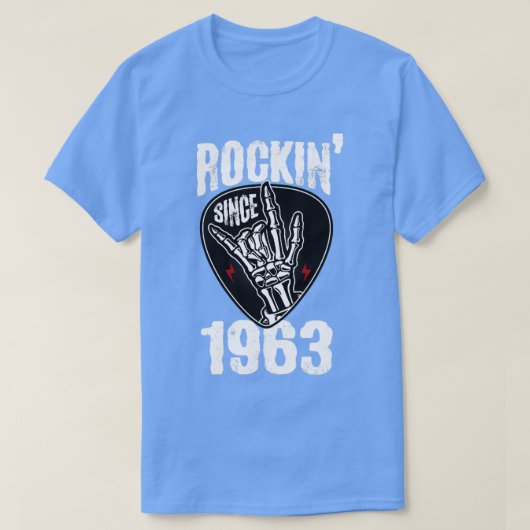 Rockin seit 1963 T-Shirt (Design vorne)