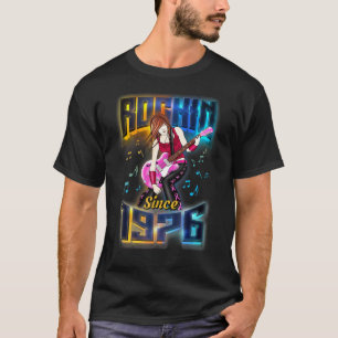 Rockin Seit 1976 Rock Music 46. Geburtstag T-Shirt