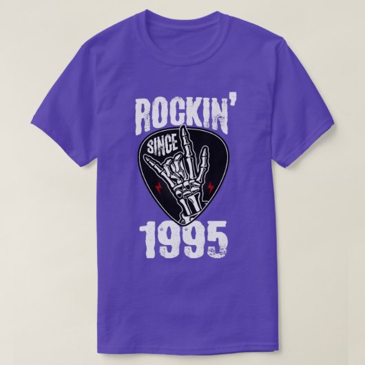 Rockin seit 1995 T-Shirt (Design vorne)