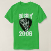 Rockin seit 2006 T-Shirt (Design vorne)