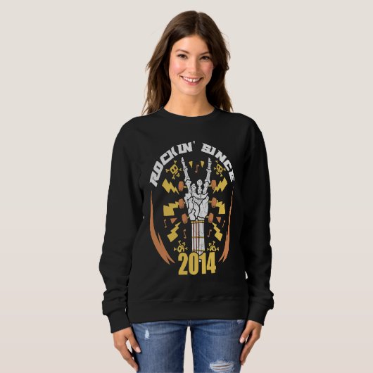 Rockin' Since 2014 Sweatshirt (Vorne ganz)