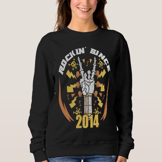 Rockin' Since 2014 Sweatshirt (Vorderseite)