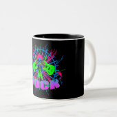 Rockin Skulls 2 Tasse (VorderseiteRechts)