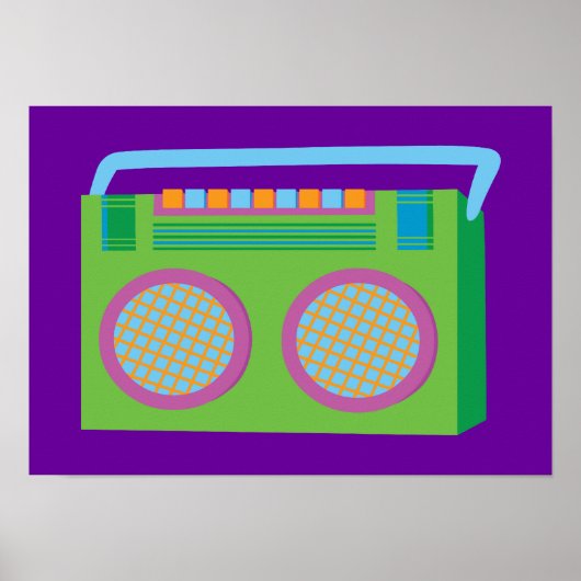 Rockin' Stereo Poster (Vorne)