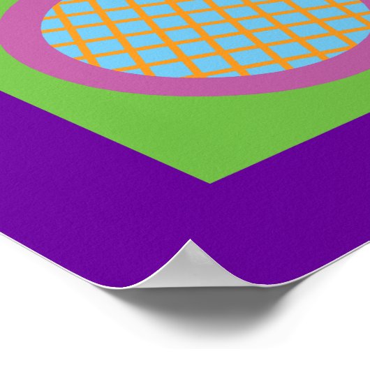 Rockin' Stereo Poster (Ecke)