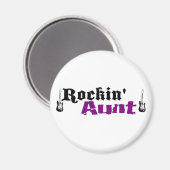 Rockin Tante Magnet (Vorderseite/Rückseite)