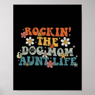 Rockin' The Hund Mama Tante Lebensgefährdung Hund  Poster