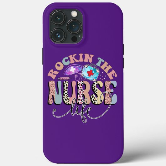 Rockin the Nurlife, Nurses und Krankenpfleger Case-Mate iPhone Hülle (Rückseite)