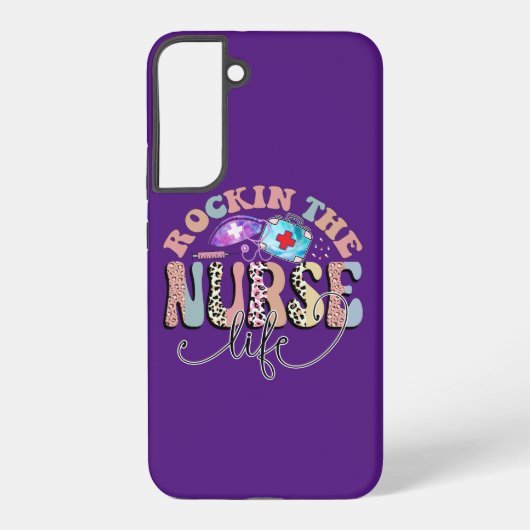 Rockin the Nurlife, Nurses und Krankenpfleger Samsung Galaxy Hülle (Rückseite)