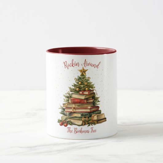 Rockin um den Bookmas Tree Tasse (Zentrum)