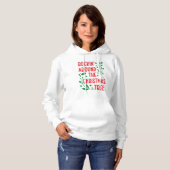 Rockin' um den Weihnachtsbaum Xmas Hoodie (Vorne ganz)