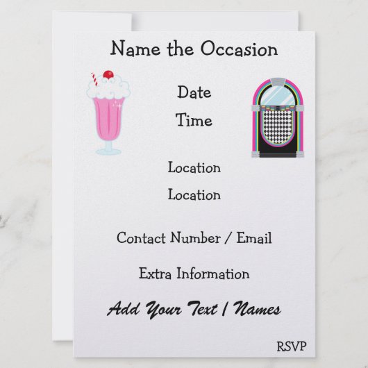 Rockin um die Uhr - SRF Einladung (Rückseite)