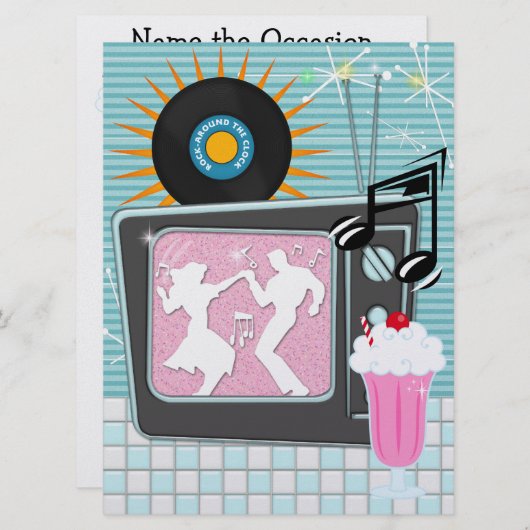 Rockin um die Uhr - SRF Einladung (Vorne/Hinten)